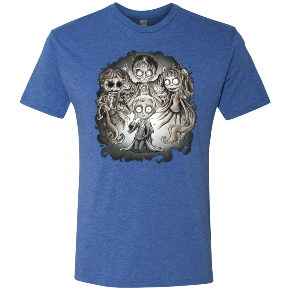 T-Shirts Vintage Royal / Small Dracos Nightmare Men's Triblend T-Shirt
