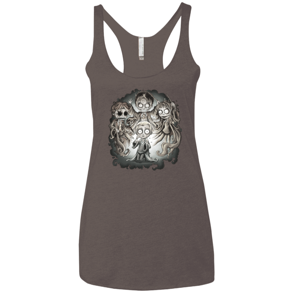 T-Shirts Macchiato / X-Small Dracos Nightmare Women's Triblend Racerback Tank