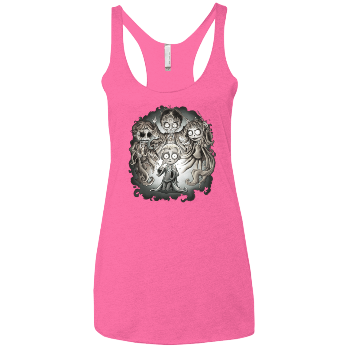 T-Shirts Vintage Pink / X-Small Dracos Nightmare Women's Triblend Racerback Tank