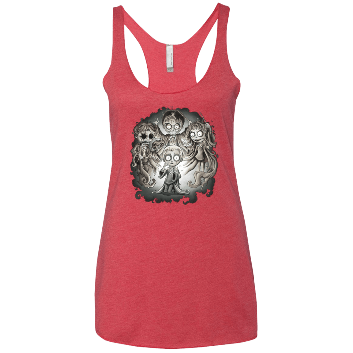 T-Shirts Vintage Red / X-Small Dracos Nightmare Women's Triblend Racerback Tank