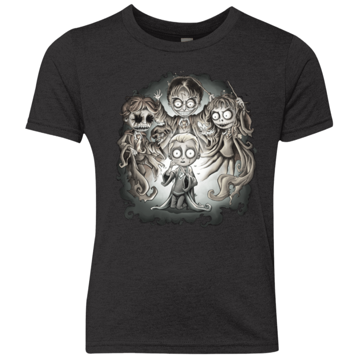 T-Shirts Vintage Black / YXS Dracos Nightmare Youth Triblend T-Shirt