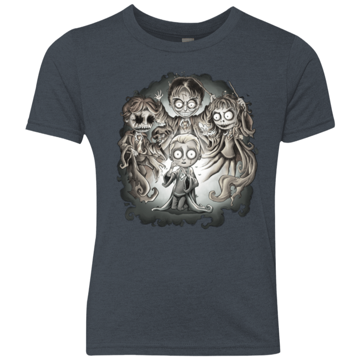 T-Shirts Vintage Navy / YXS Dracos Nightmare Youth Triblend T-Shirt
