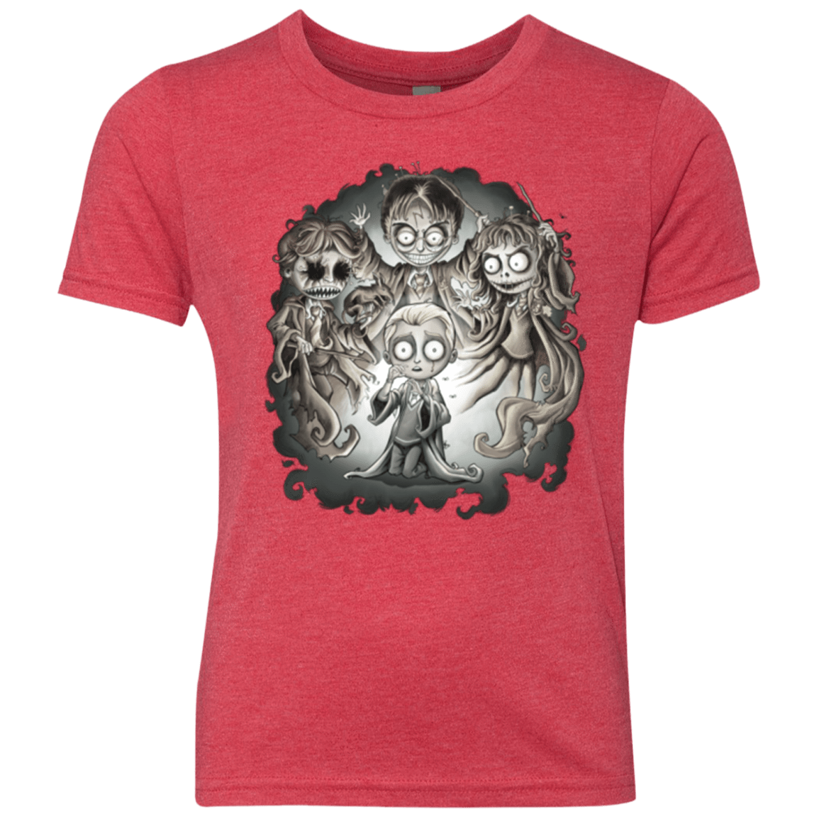 T-Shirts Vintage Red / YXS Dracos Nightmare Youth Triblend T-Shirt