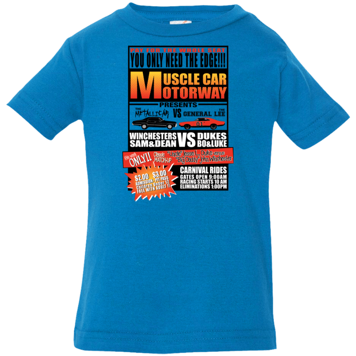 T-Shirts Cobalt / 6 Months Drag Race Infant Premium T-Shirt