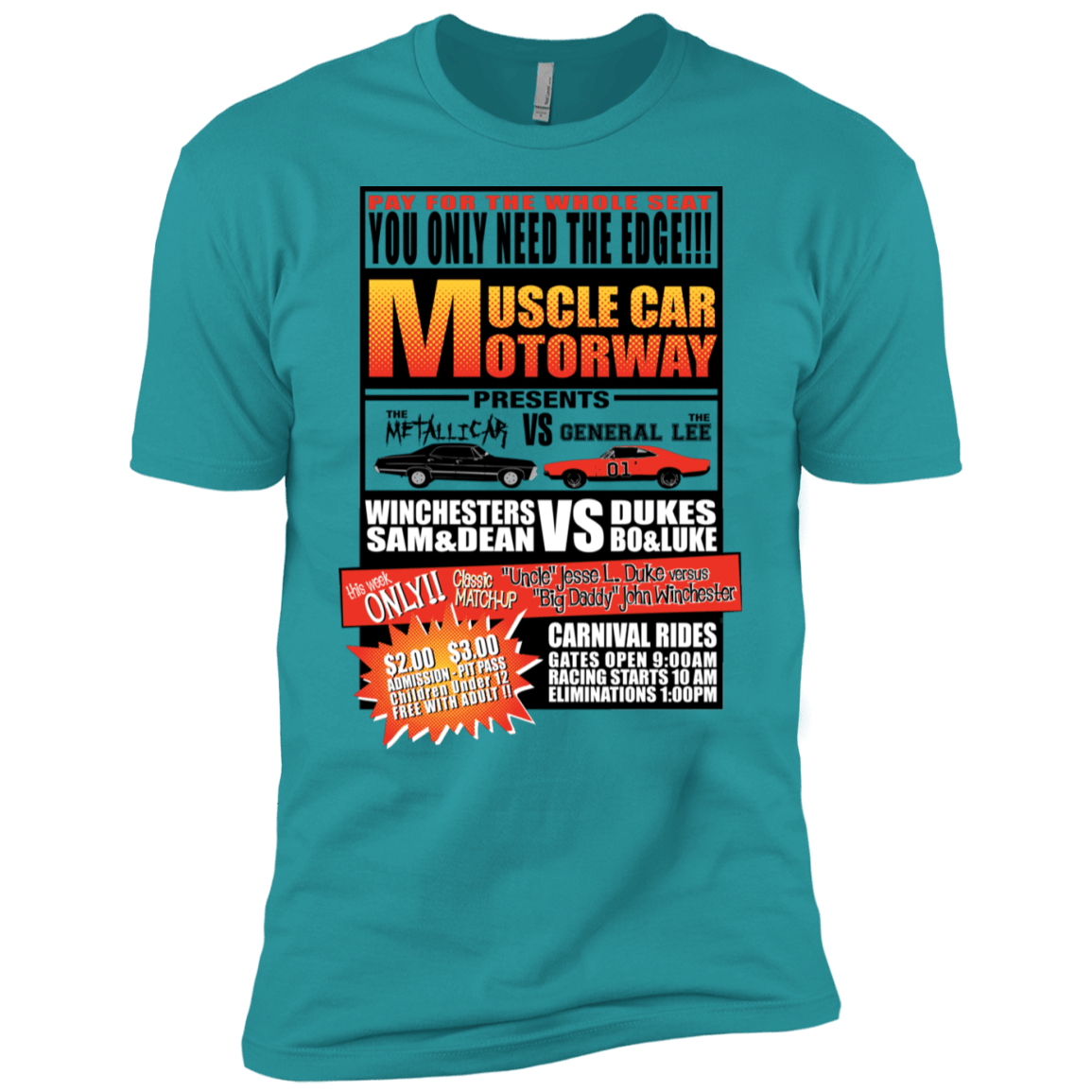 T-Shirts Tahiti Blue / X-Small Drag Race Men's Premium T-Shirt