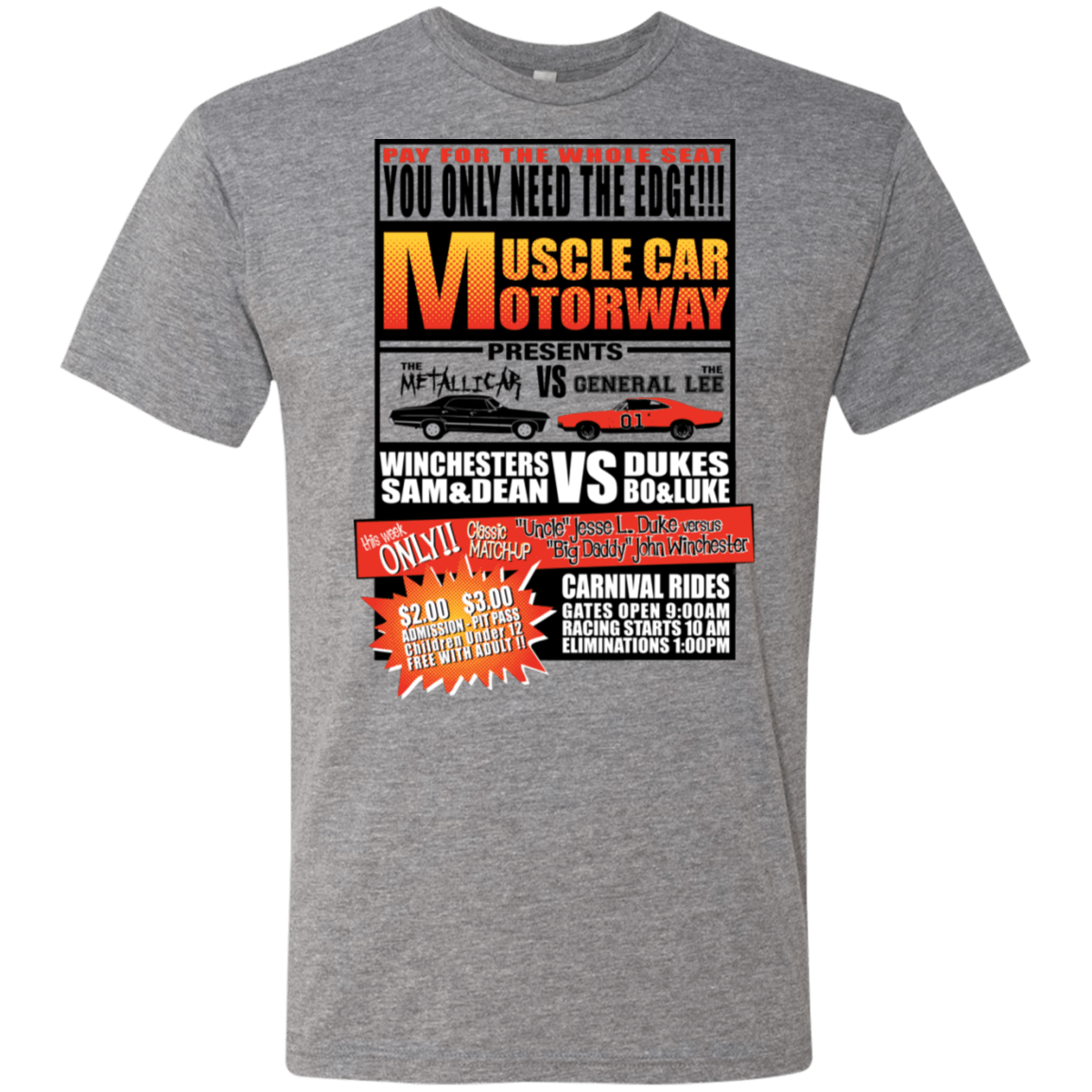 T-Shirts Premium Heather / S Drag Race Men's Triblend T-Shirt