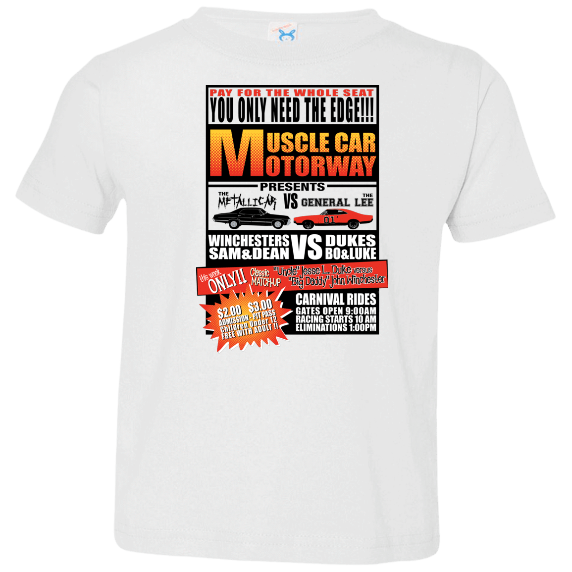 T-Shirts White / 2T Drag Race Toddler Premium T-Shirt