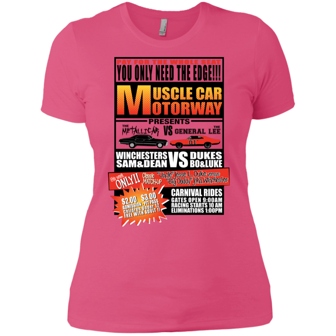 T-Shirts Hot Pink / X-Small Drag Race Women's Premium T-Shirt