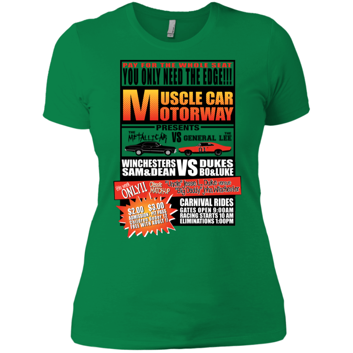 T-Shirts Kelly Green / X-Small Drag Race Women's Premium T-Shirt