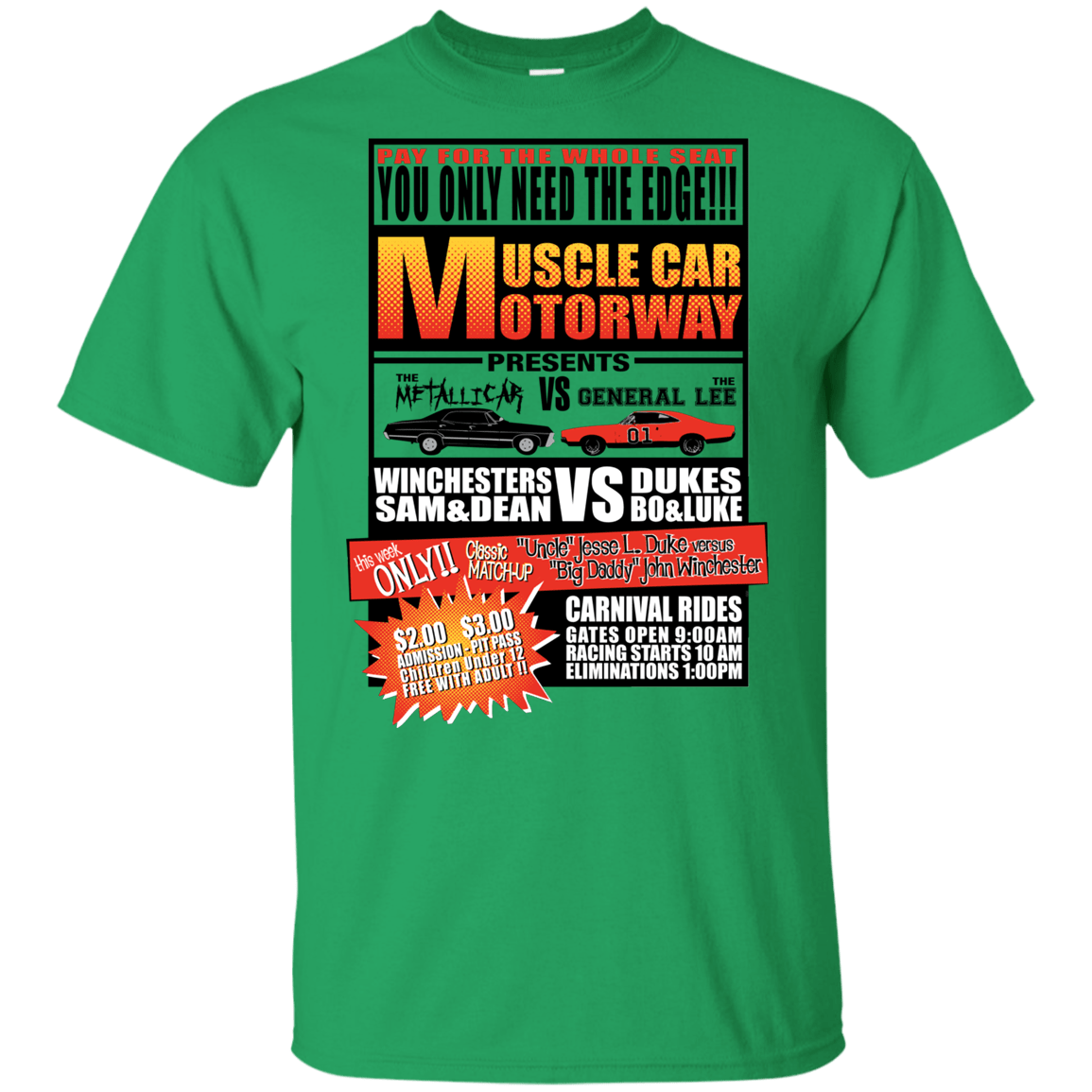 T-Shirts Irish Green / YXS Drag Race Youth T-Shirt