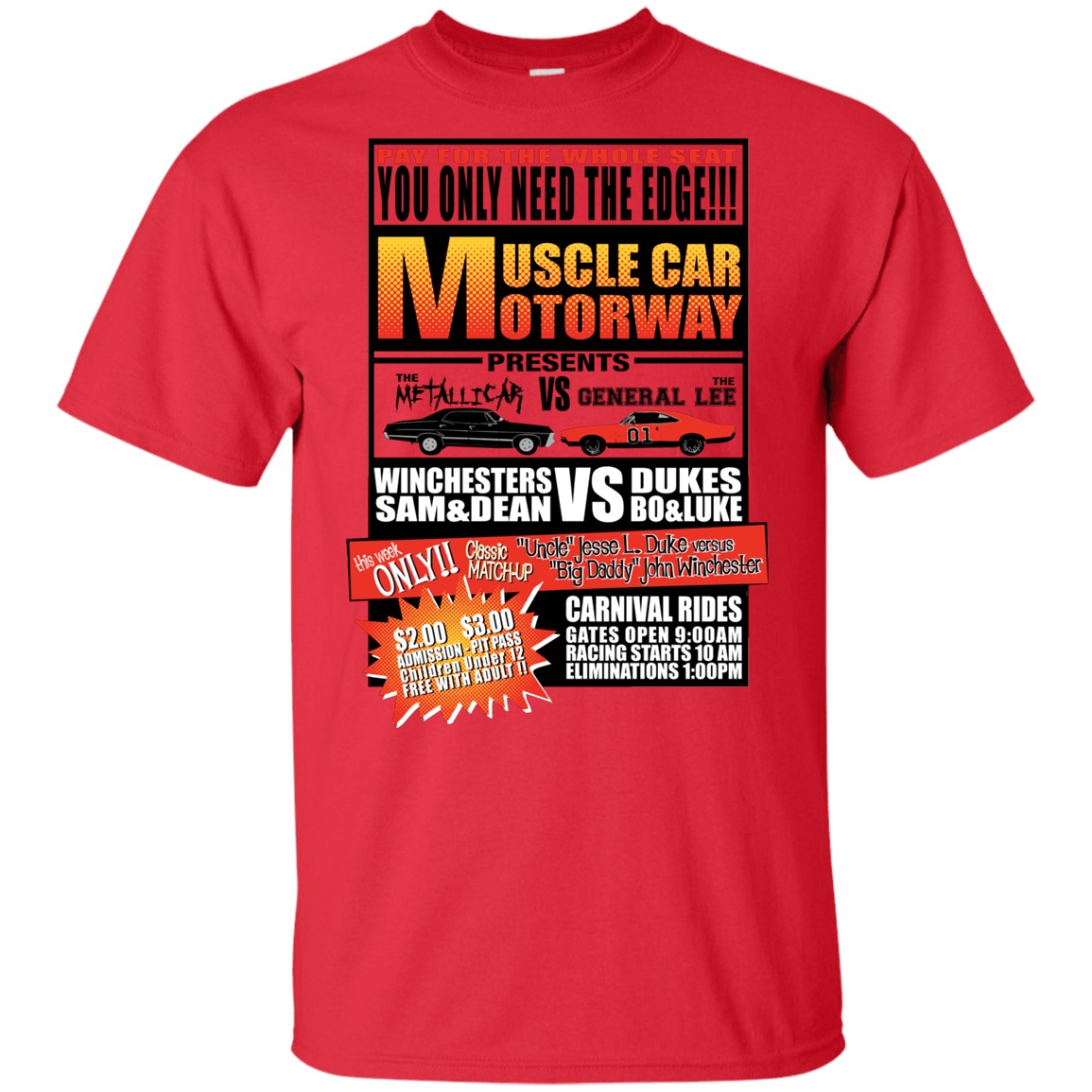 T-Shirts Red / YXS Drag Race Youth T-Shirt