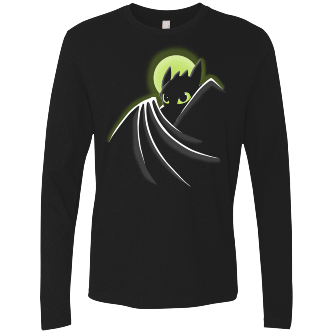T-Shirts Black / Small Dragman Men's Premium Long Sleeve