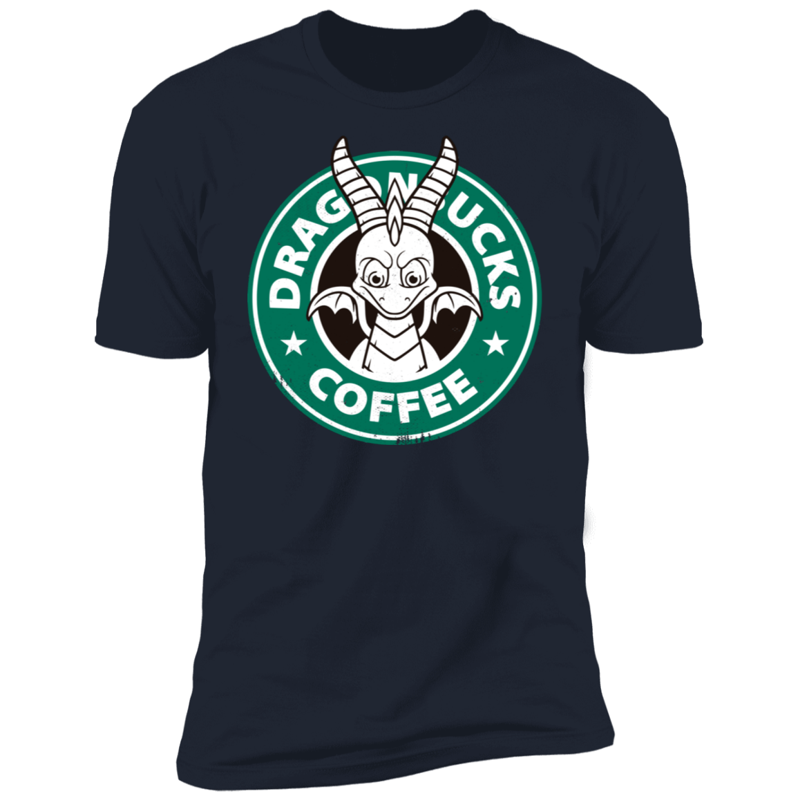 T-Shirts Midnight Navy / S Dragon Coffee Men's Premium T-Shirt