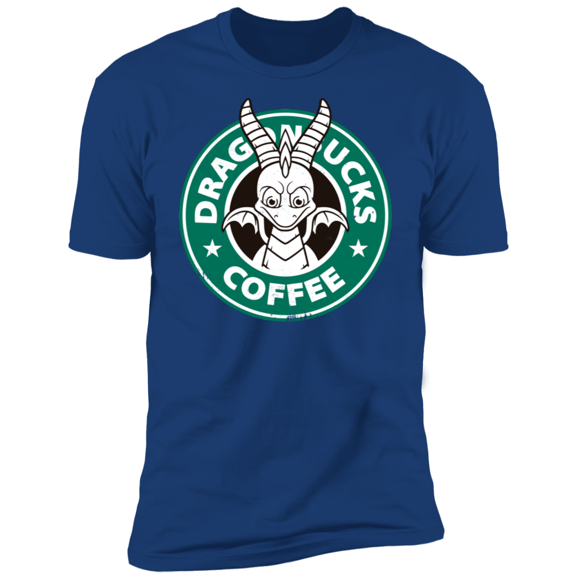 T-Shirts Royal / S Dragon Coffee Men's Premium T-Shirt