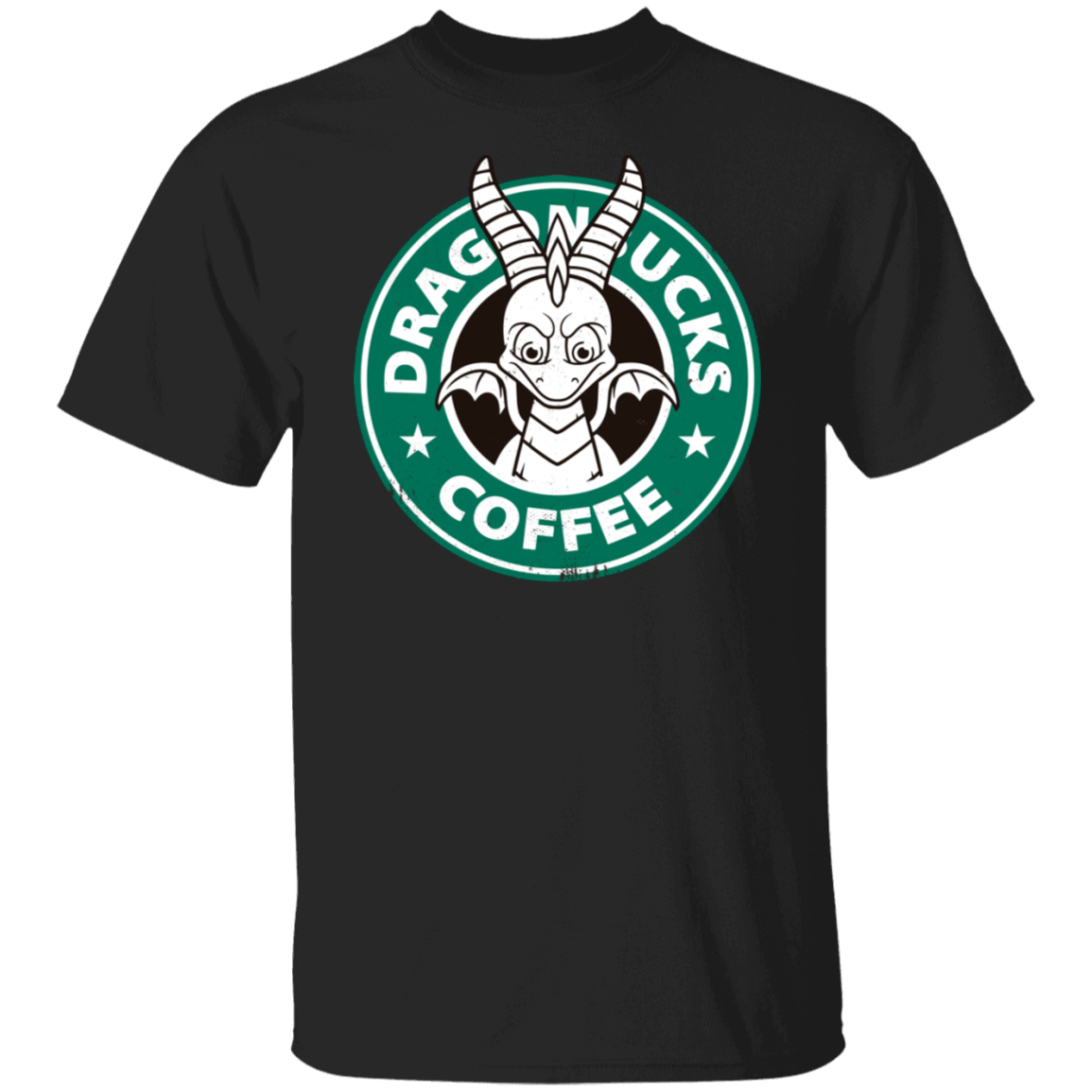 T-Shirts Black / S Dragon Coffee T-Shirt