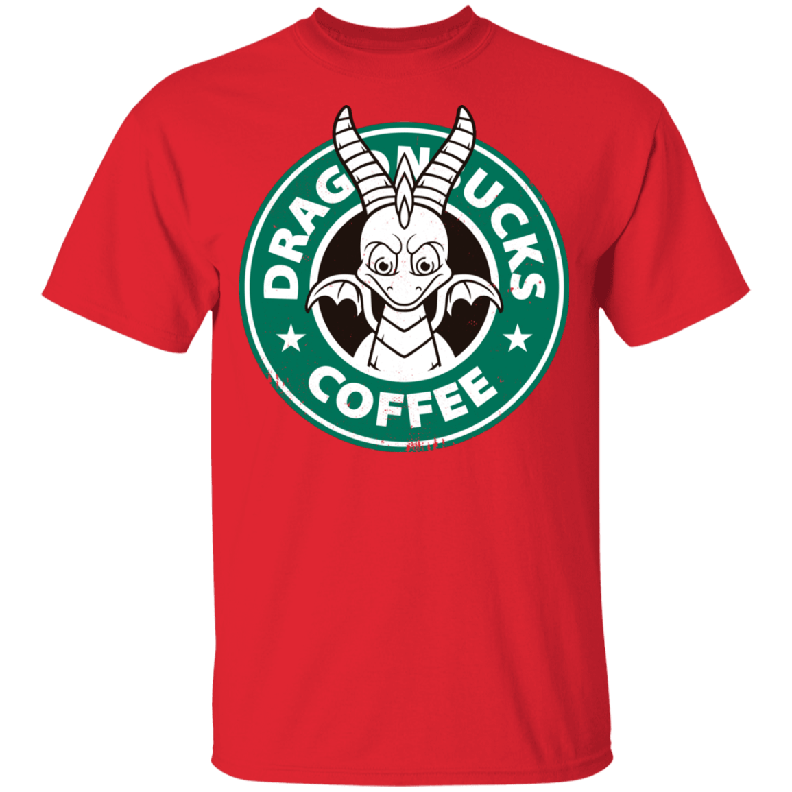 T-Shirts Red / YXS Dragon Coffee Youth T-Shirt