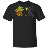 T-Shirts Black / S Dragon Fury Baby Yoda T-Shirt