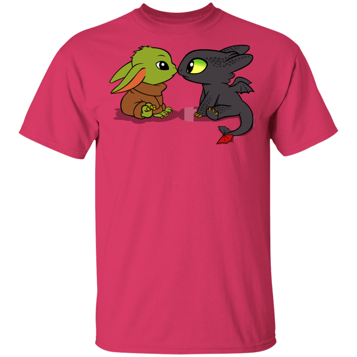 T-Shirts Heliconia / S Dragon Fury Baby Yoda T-Shirt