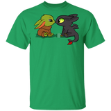 T-Shirts Irish Green / S Dragon Fury Baby Yoda T-Shirt