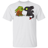 T-Shirts White / S Dragon Fury Baby Yoda T-Shirt