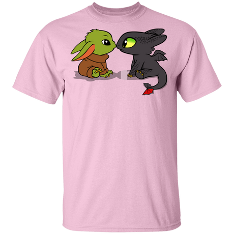 T-Shirts Light Pink / YXS Dragon Fury Baby Yoda Youth T-Shirt