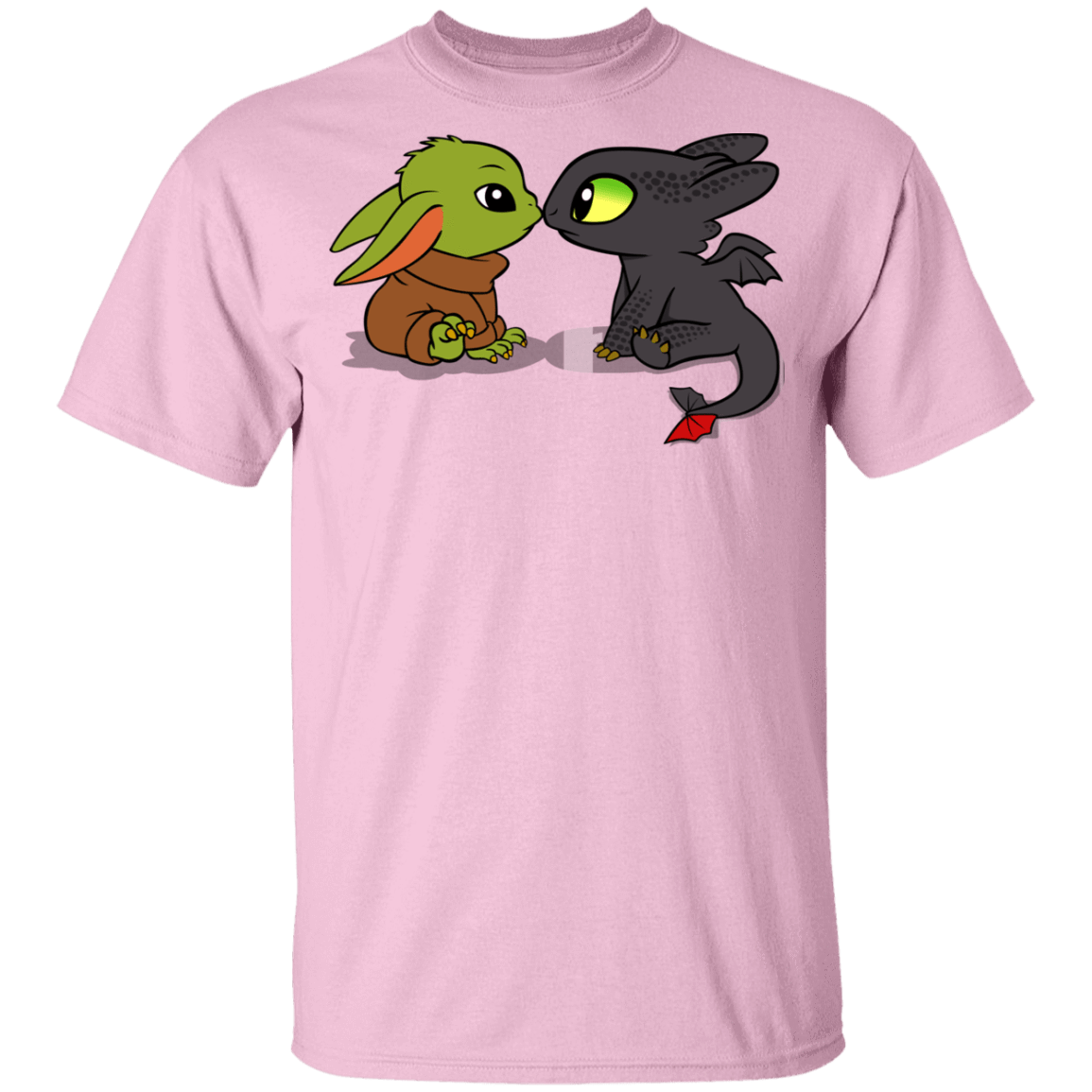 T-Shirts Light Pink / YXS Dragon Fury Baby Yoda Youth T-Shirt
