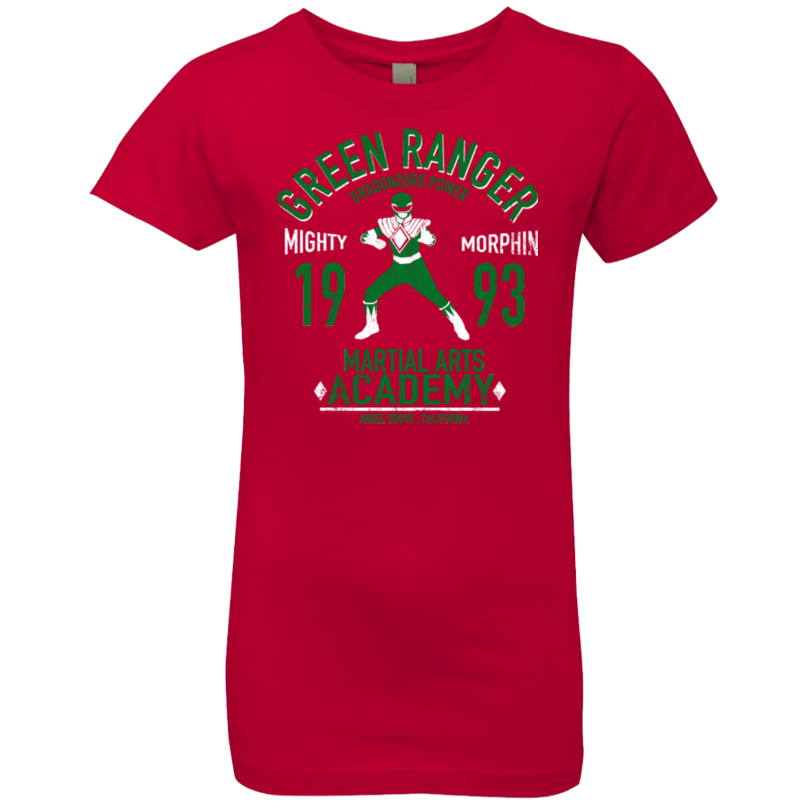 T-Shirts Red / YXS Dragon Ranger (1) Girls Premium T-Shirt