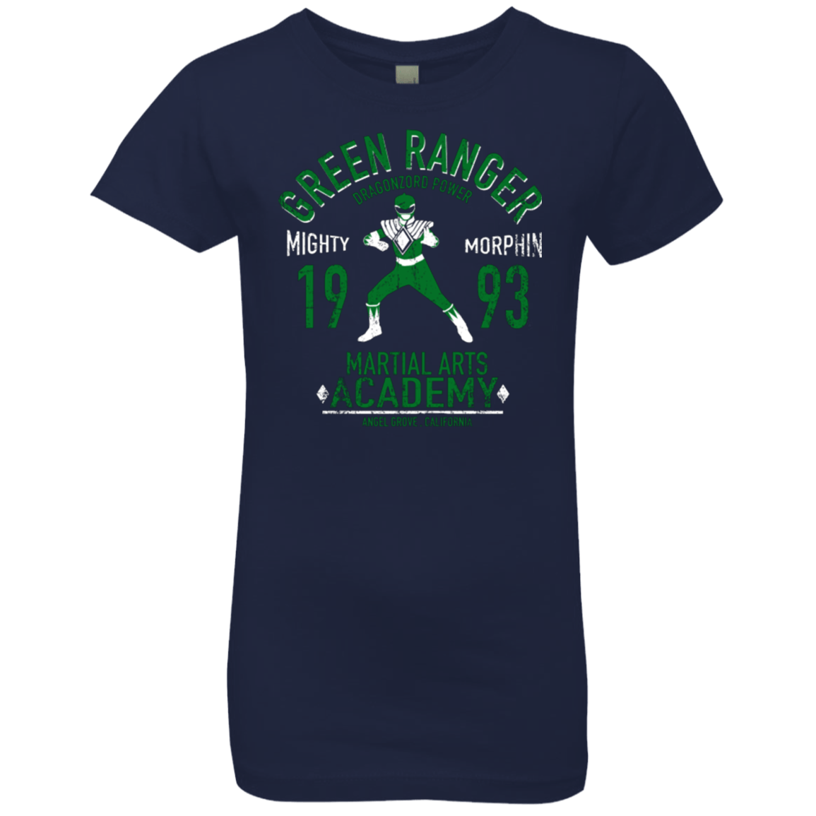 T-Shirts Midnight Navy / YXS Dragon Ranger Girls Premium T-Shirt
