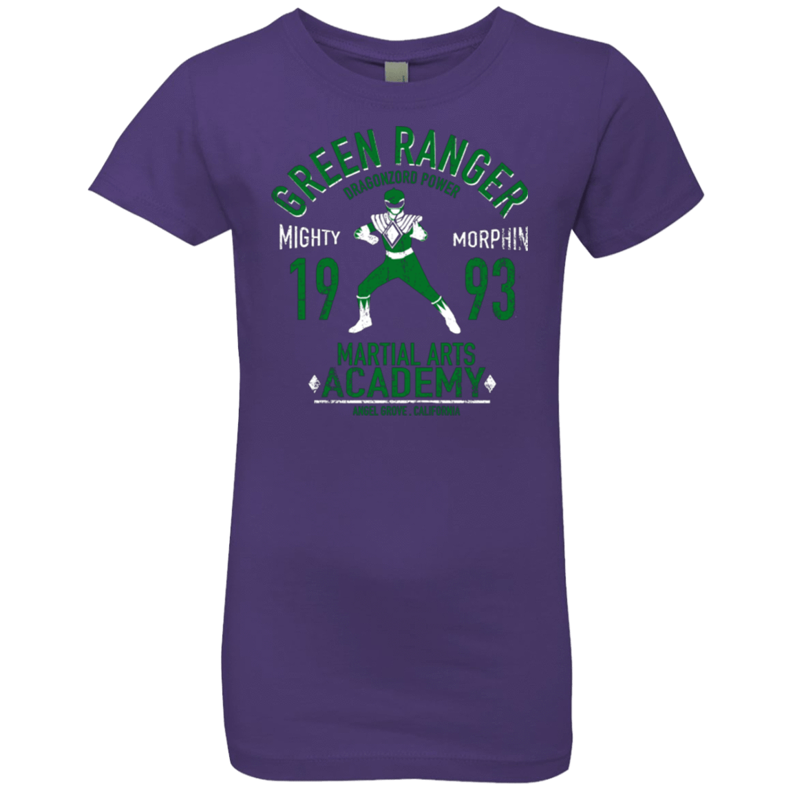 T-Shirts Purple Rush / YXS Dragon Ranger Girls Premium T-Shirt