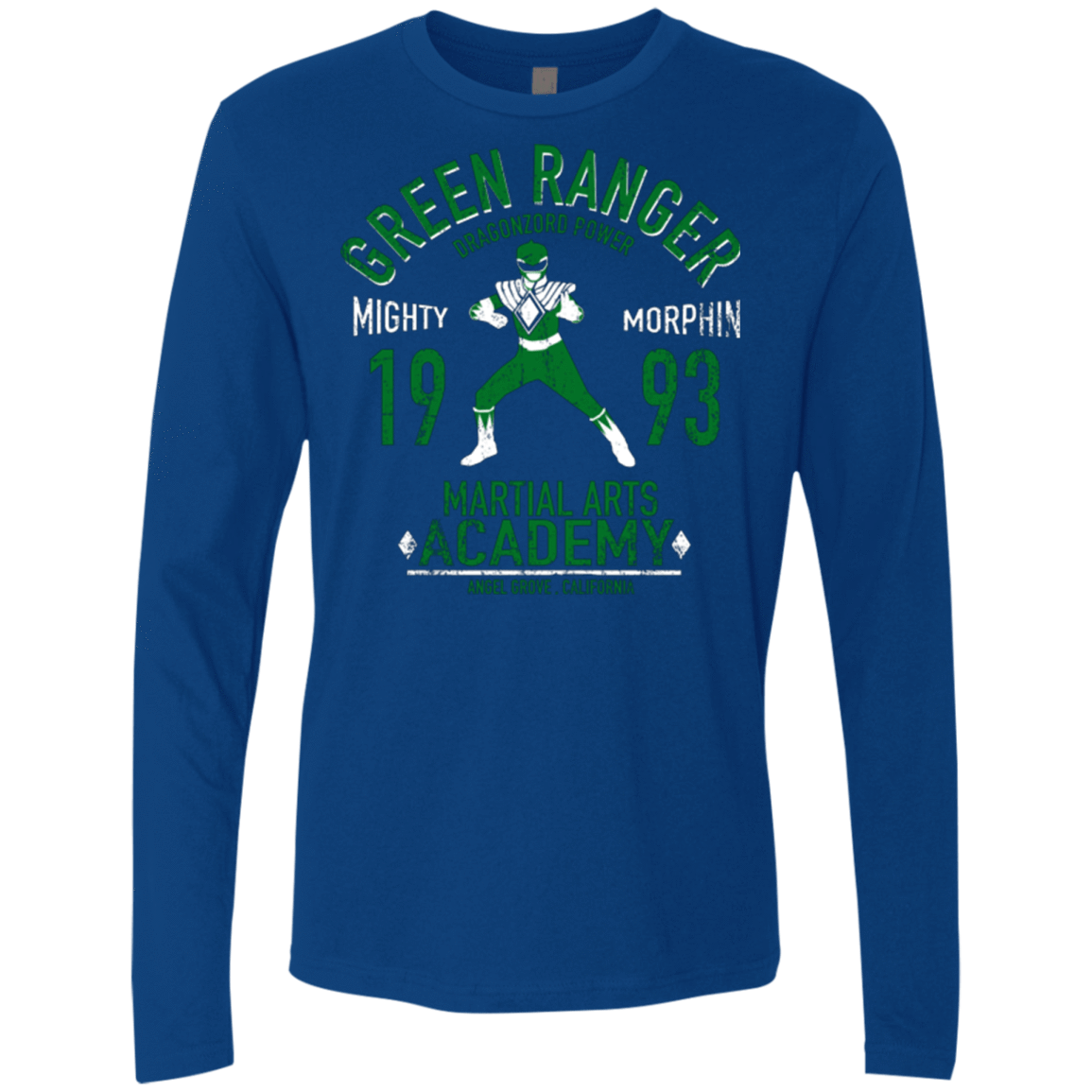 T-Shirts Royal / Small Dragon Ranger Men's Premium Long Sleeve