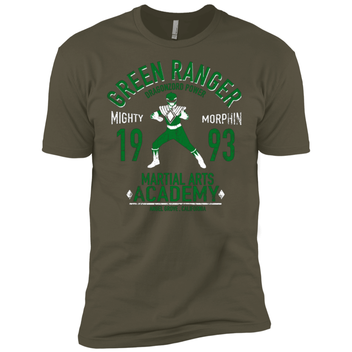 T-Shirts Military Green / X-Small Dragon Ranger Men's Premium T-Shirt