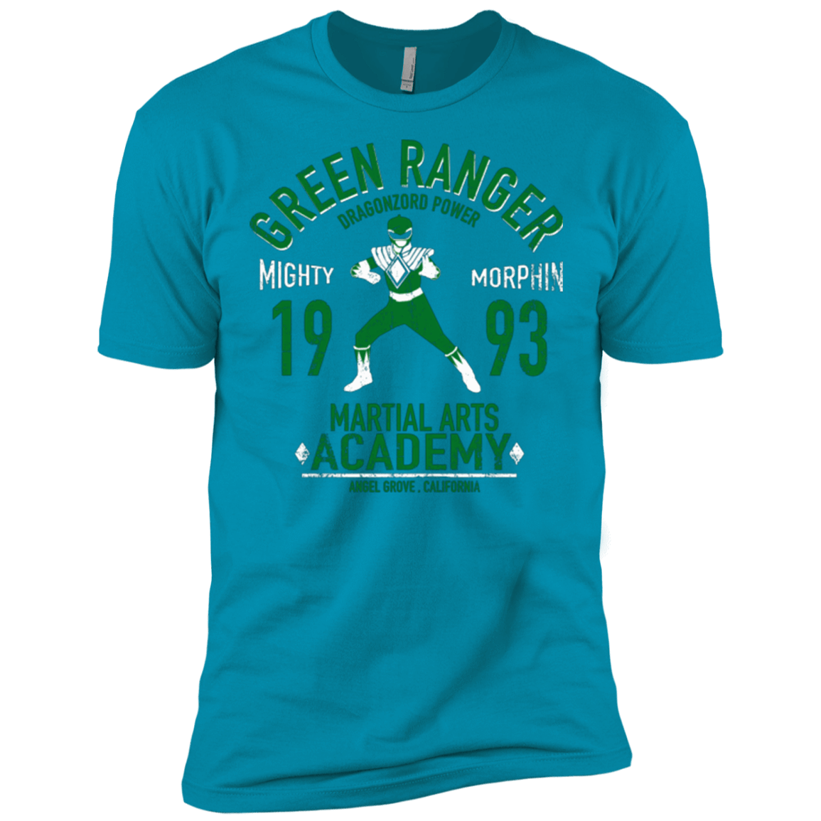 T-Shirts Turquoise / X-Small Dragon Ranger Men's Premium T-Shirt