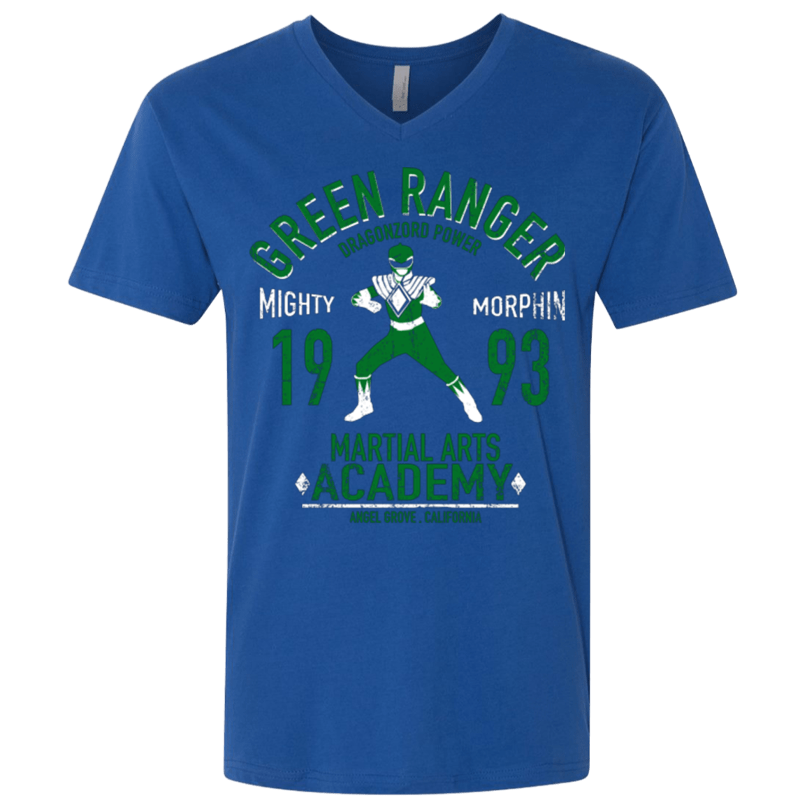 T-Shirts Royal / X-Small Dragon Ranger Men's Premium V-Neck