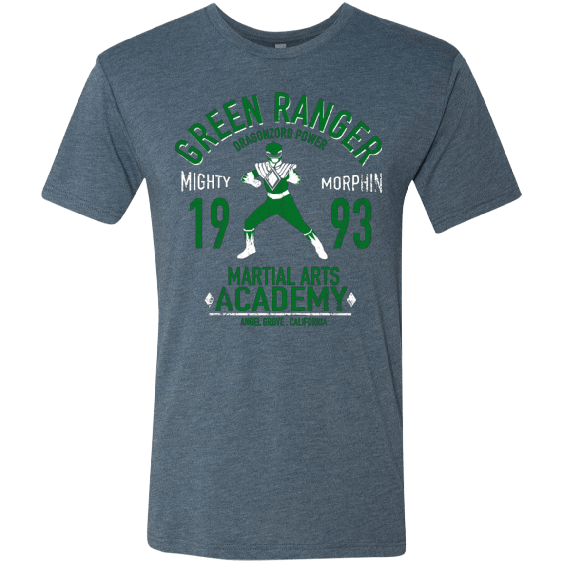 T-Shirts Indigo / Small Dragon Ranger Men's Triblend T-Shirt