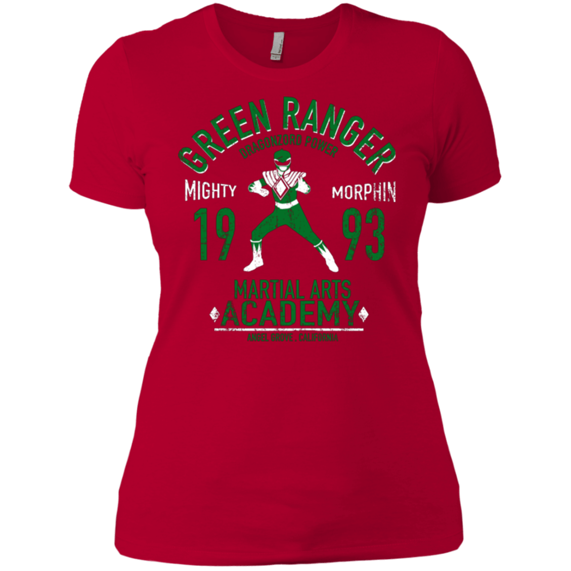 T-Shirts Red / X-Small Dragon Ranger Women's Premium T-Shirt