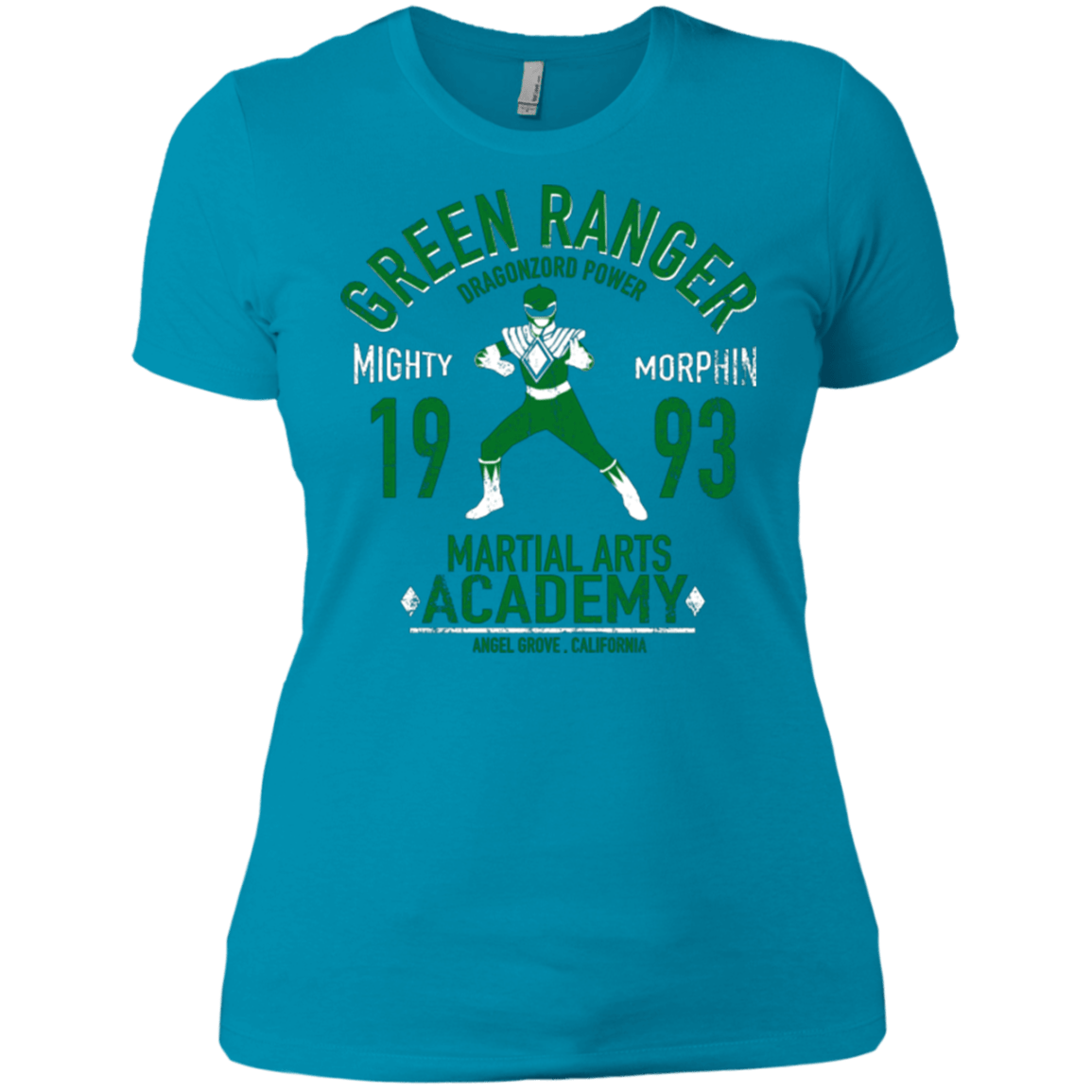 T-Shirts Turquoise / X-Small Dragon Ranger Women's Premium T-Shirt