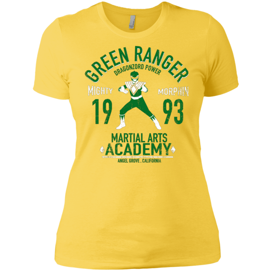 T-Shirts Vibrant Yellow / X-Small Dragon Ranger Women's Premium T-Shirt