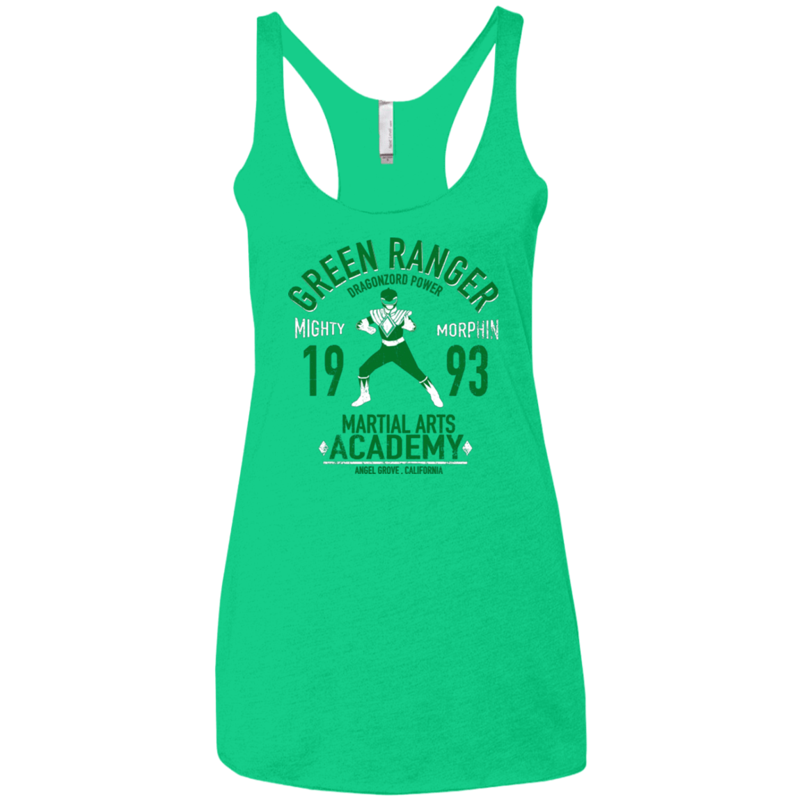 T-Shirts Envy / X-Small Dragon Ranger Women's Triblend Racerback Tank