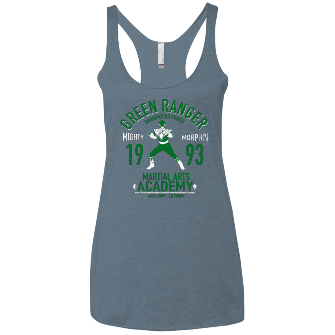 T-Shirts Indigo / X-Small Dragon Ranger Women's Triblend Racerback Tank
