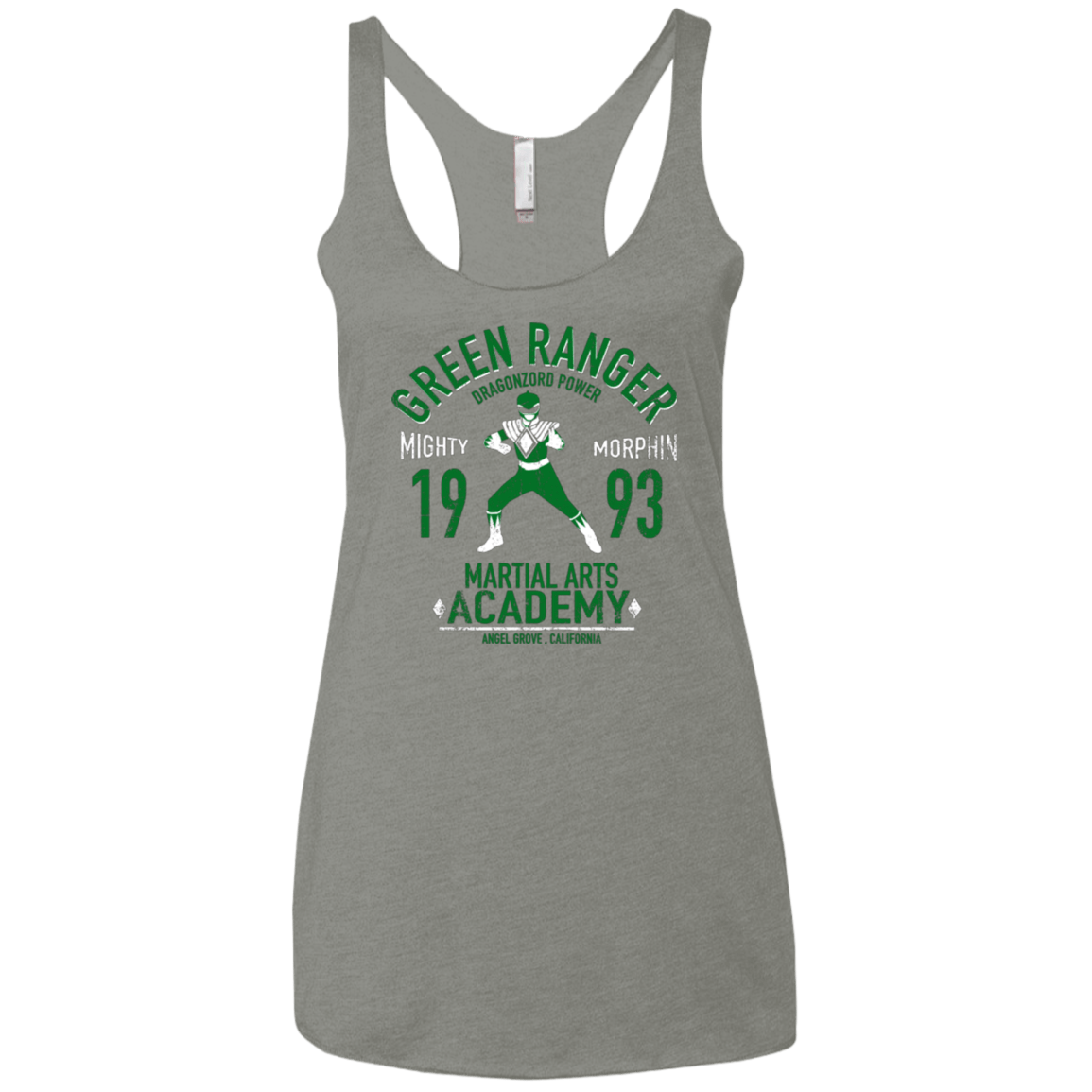 T-Shirts Venetian Grey / X-Small Dragon Ranger Women's Triblend Racerback Tank