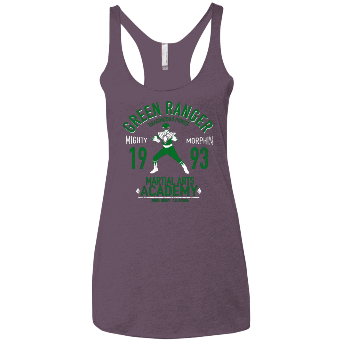 T-Shirts Vintage Purple / X-Small Dragon Ranger Women's Triblend Racerback Tank