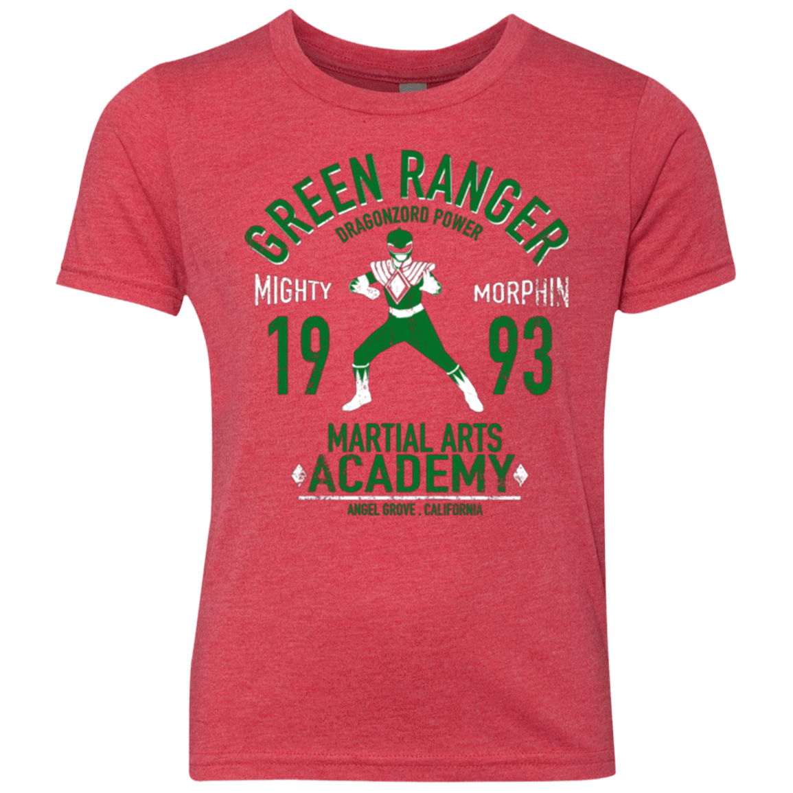 T-Shirts Vintage Red / YXS Dragon Ranger Youth Triblend T-Shirt