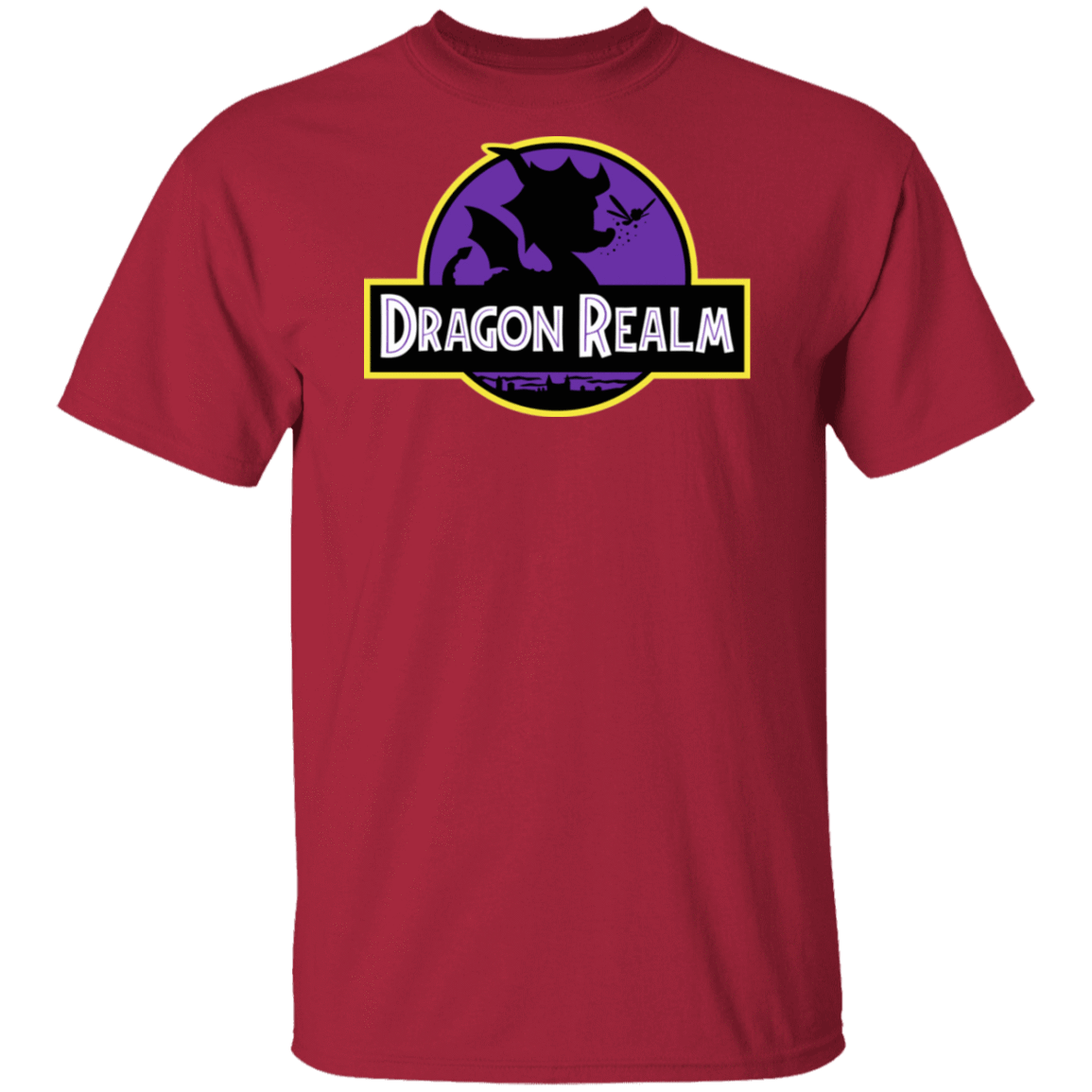 T-Shirts Cardinal / S Dragon Realm Park T-Shirt