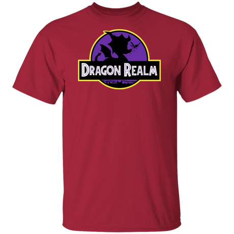 T-Shirts Cardinal / S Dragon Realm Park T-Shirt