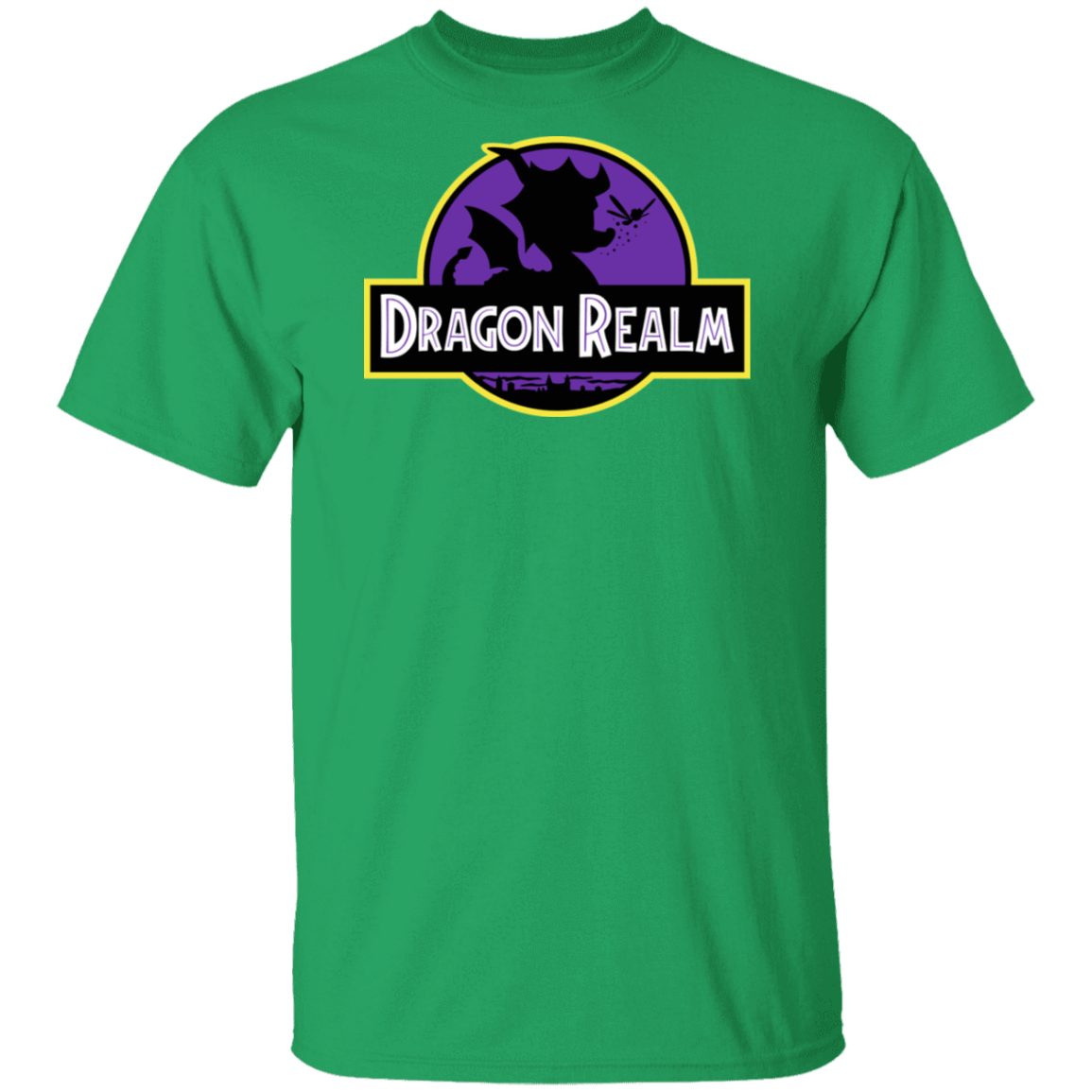 T-Shirts Irish Green / S Dragon Realm Park T-Shirt