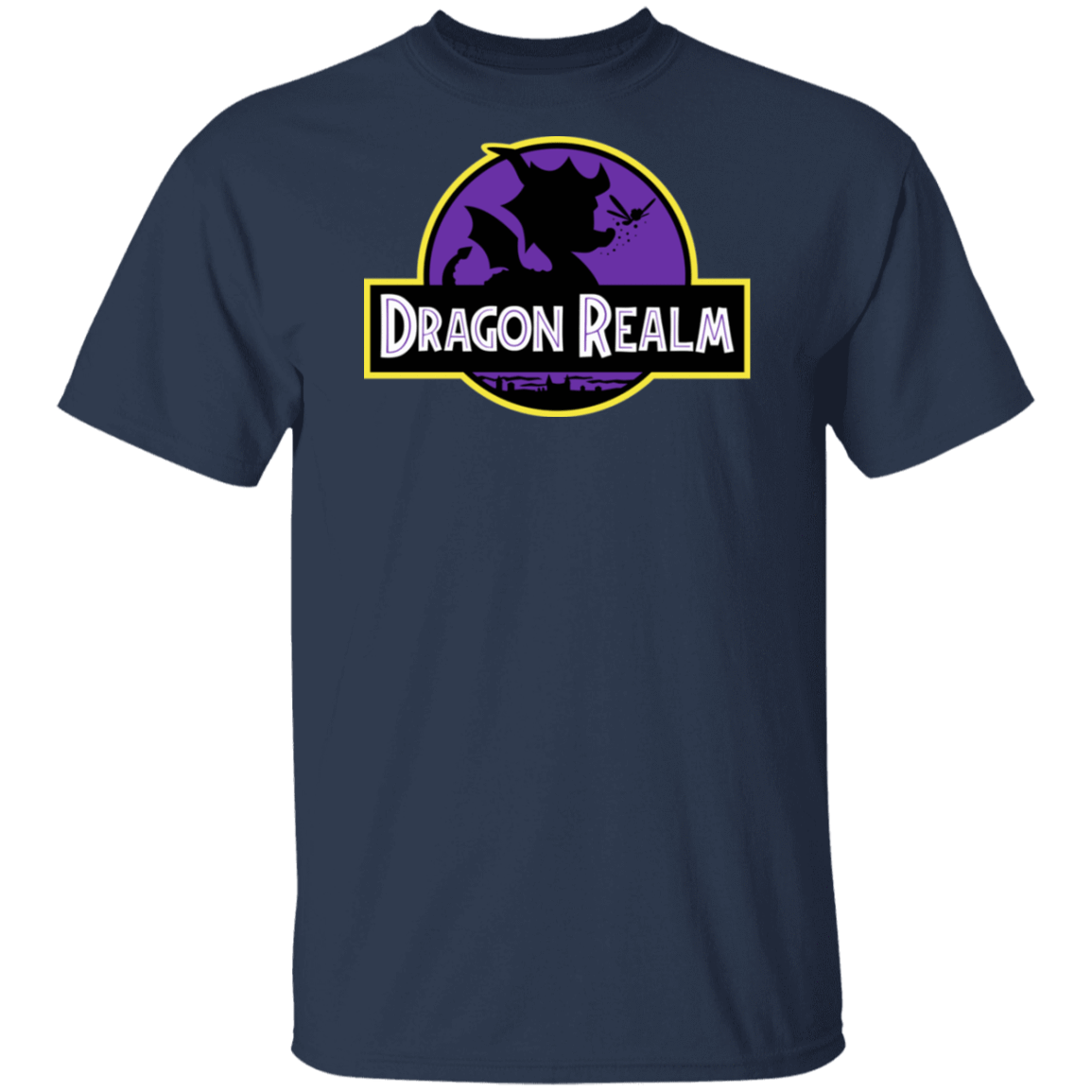 T-Shirts Navy / S Dragon Realm Park T-Shirt