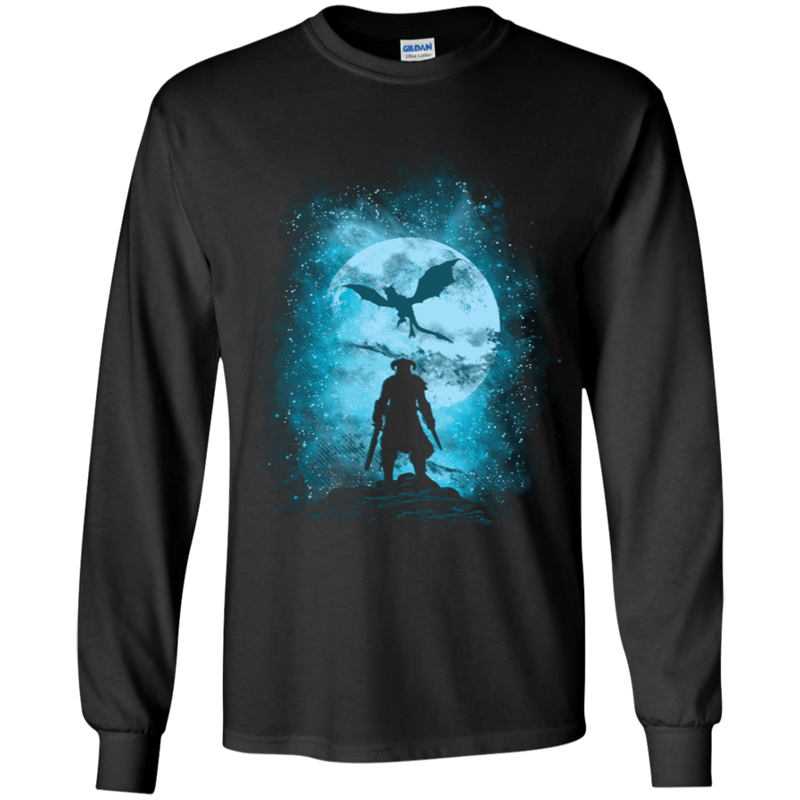 T-Shirts Black / YS Dragon Slayer Youth Long Sleeve T-Shirt