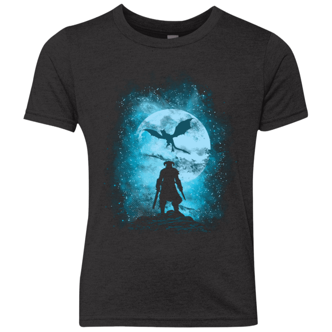 T-Shirts Vintage Black / YXS Dragon Slayer Youth Triblend T-Shirt