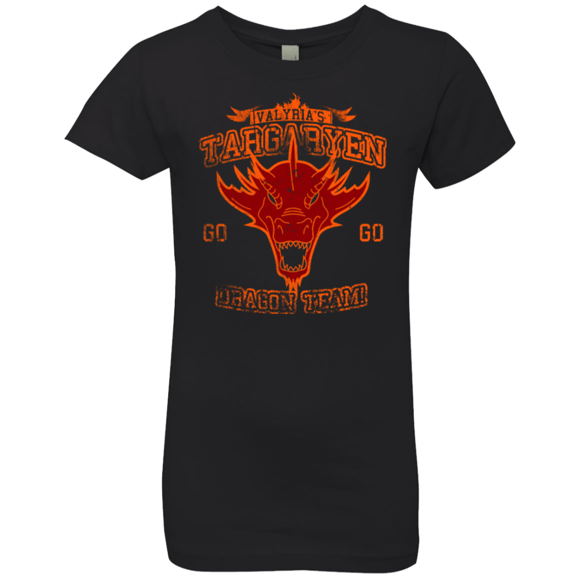 T-Shirts Black / YXS Dragon Team Girls Premium T-Shirt