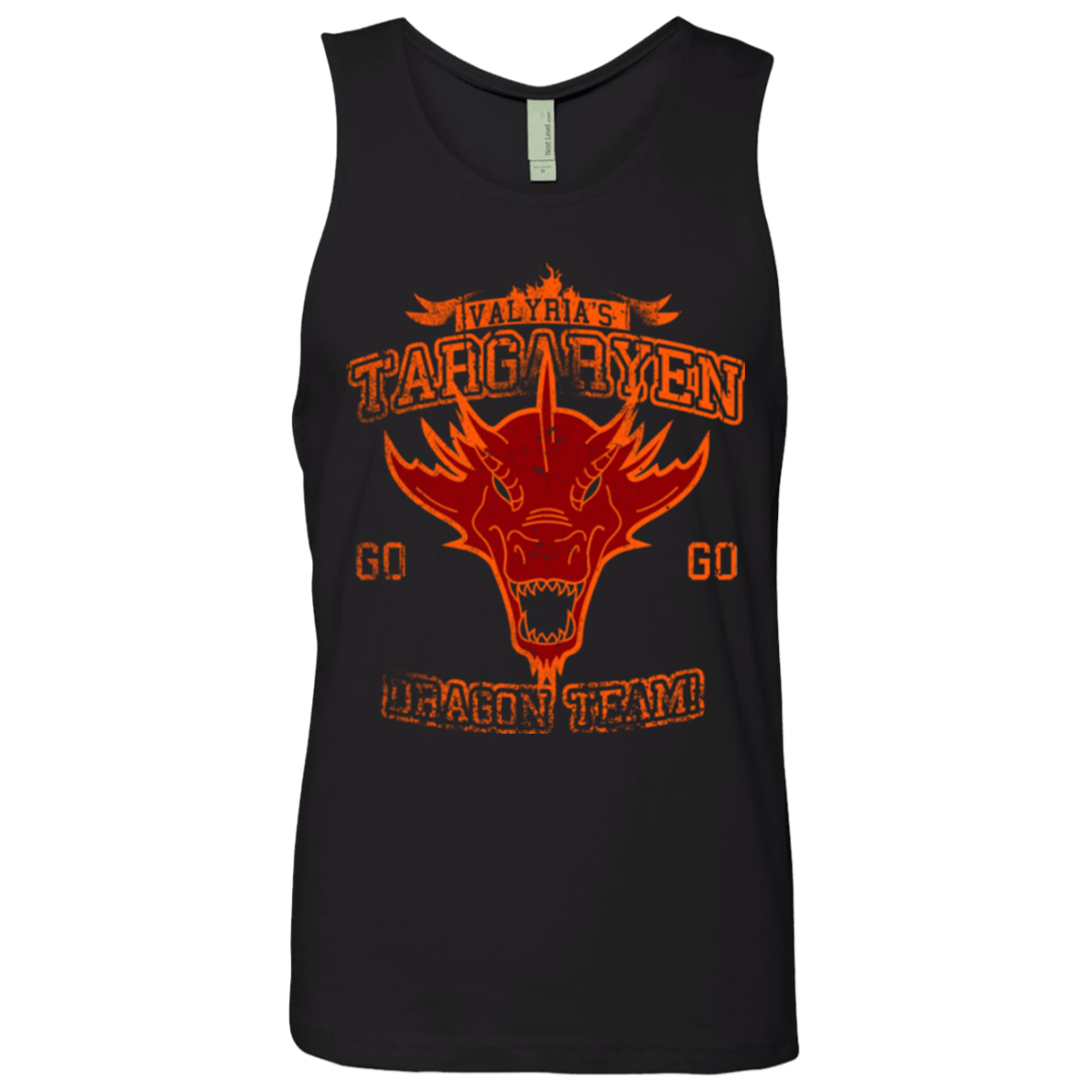 T-Shirts Black / Small Dragon Team Men's Premium Tank Top